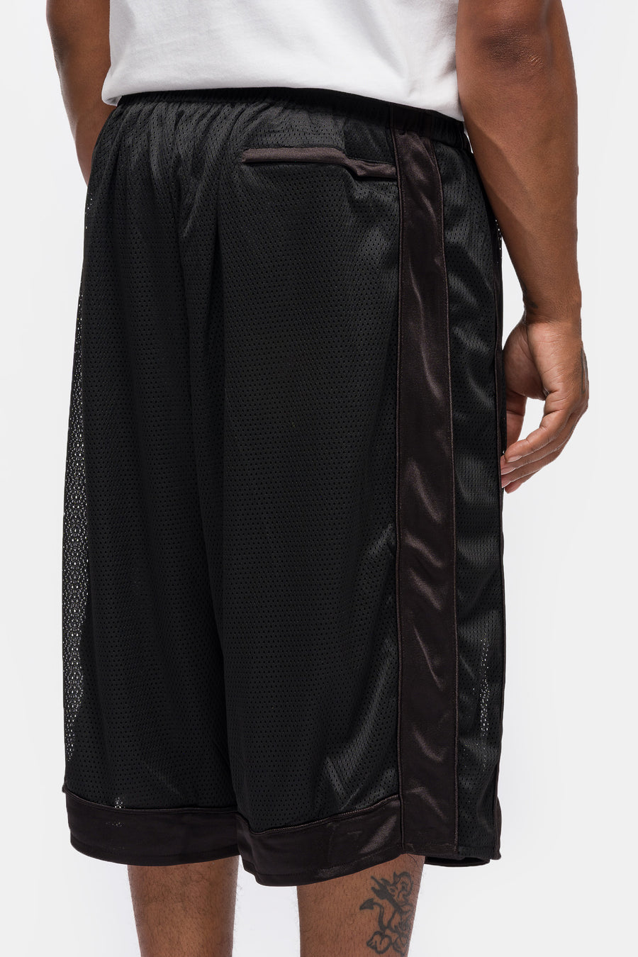 Band1 Oversized Gym Short in Black