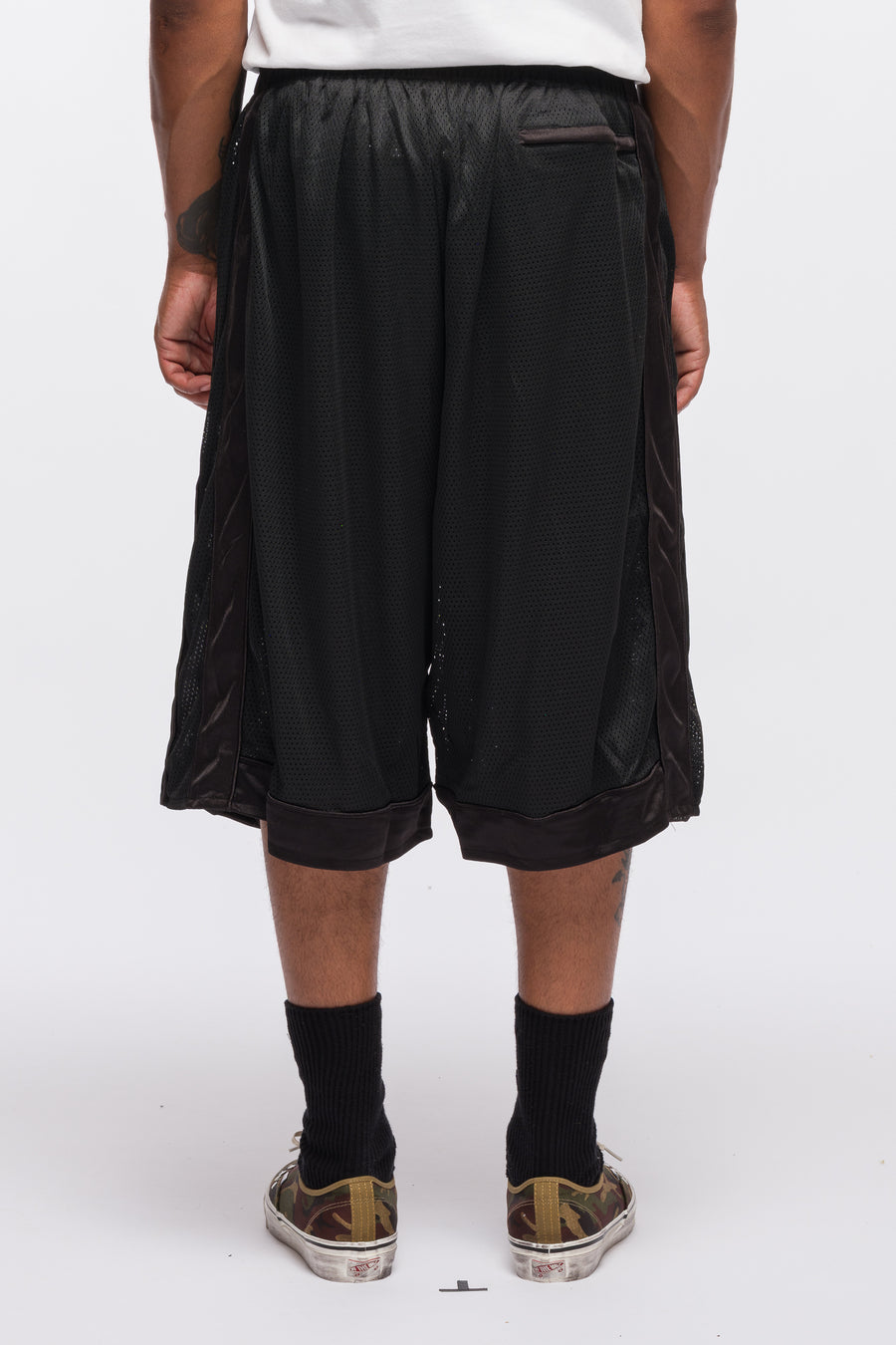 Band1 Oversized Gym Short in Black