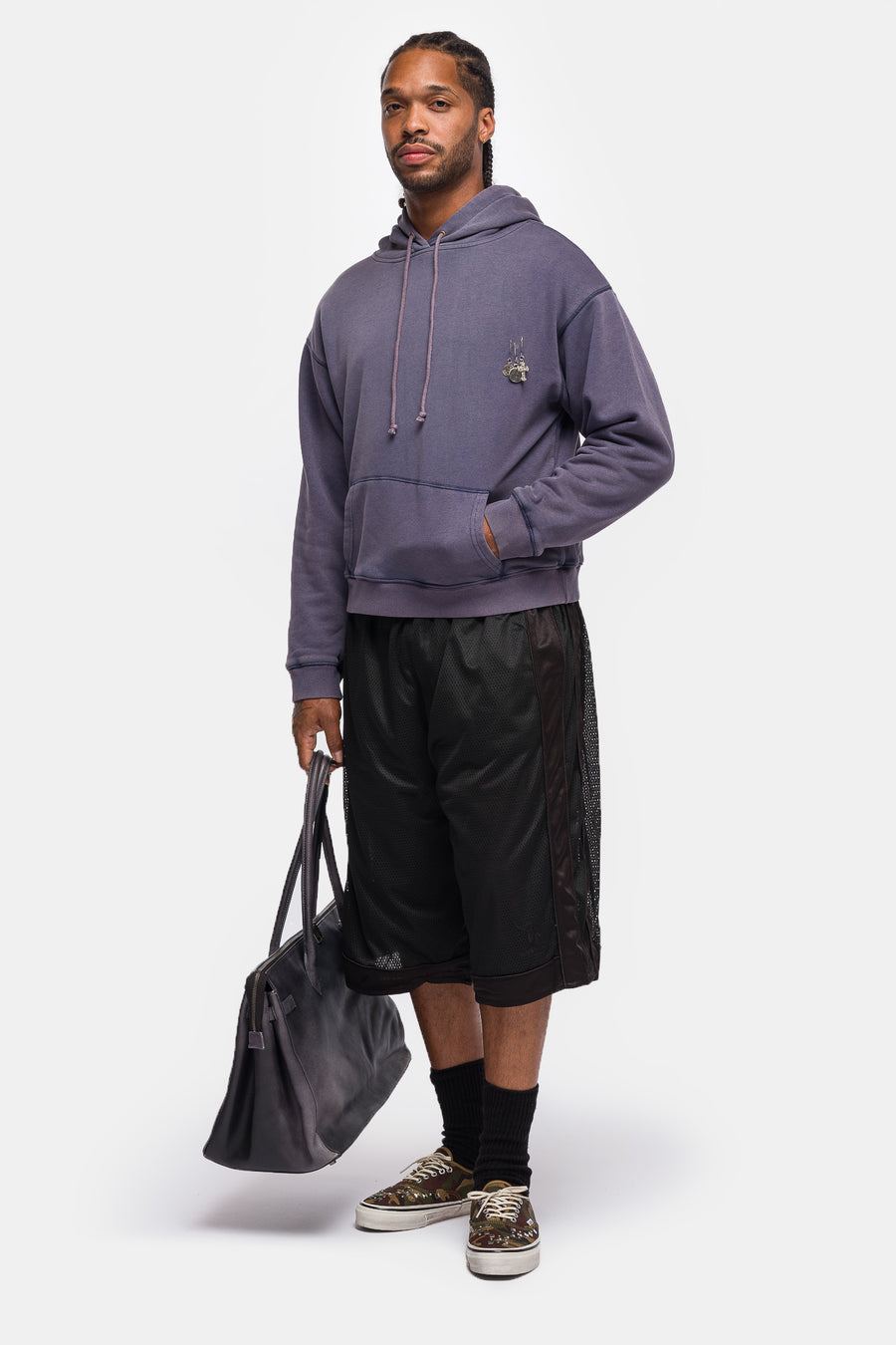 Band1 Oversized Gym Short in Black