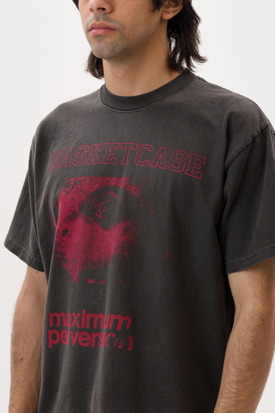 Crutch T-Shirt in Vintage Black