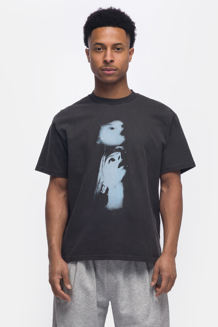Basketcase Gallery Ghost T-Shirt in Vintage Black - Notre