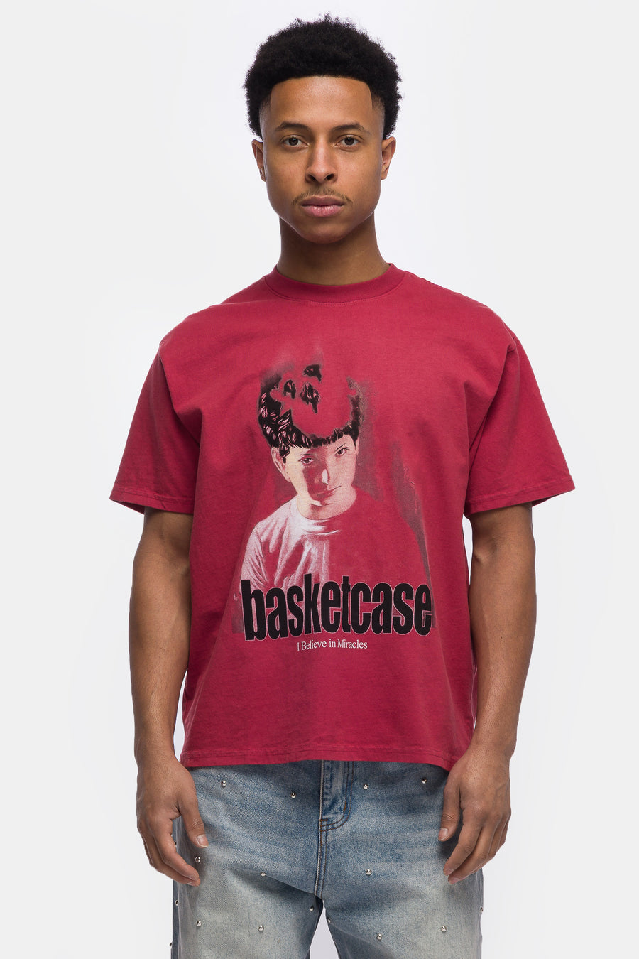 Basketcase Gallery Miracle T-Shirt in Red - Notre