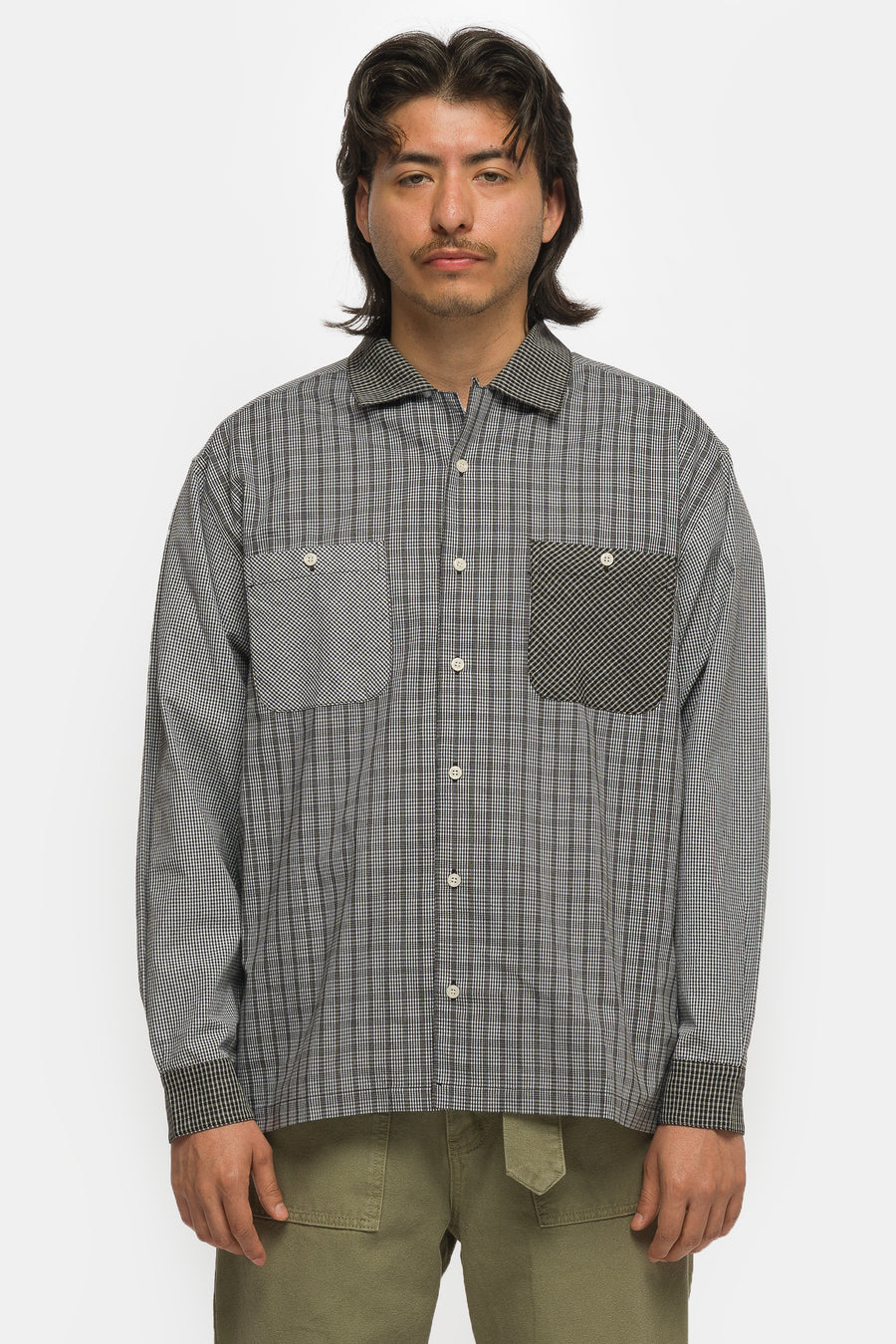 Basketcase Gallery Ragmuffin Button Up Shirt in Multi - Notre