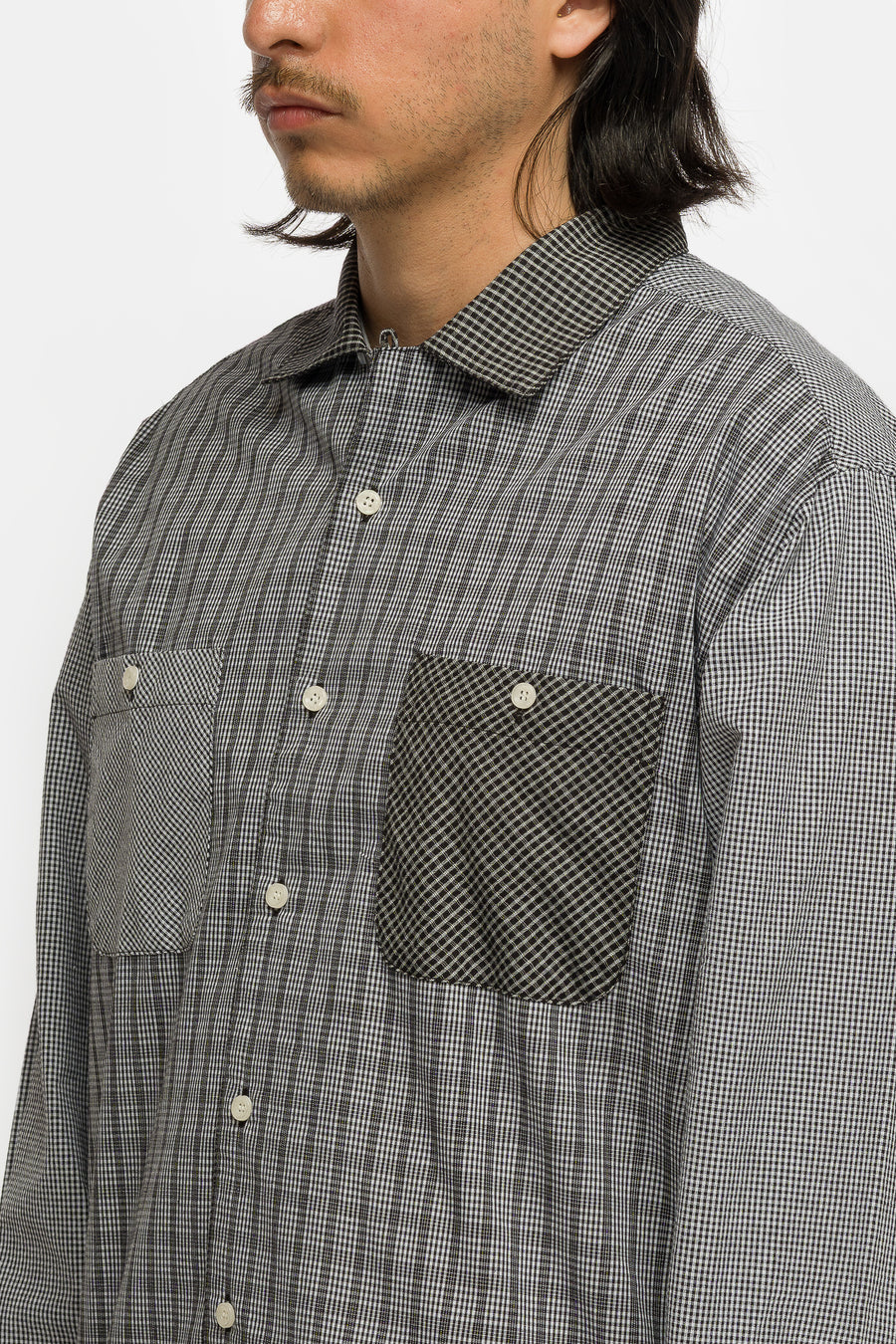 Basketcase Gallery Ragmuffin Button Up Shirt in Multi - Notre