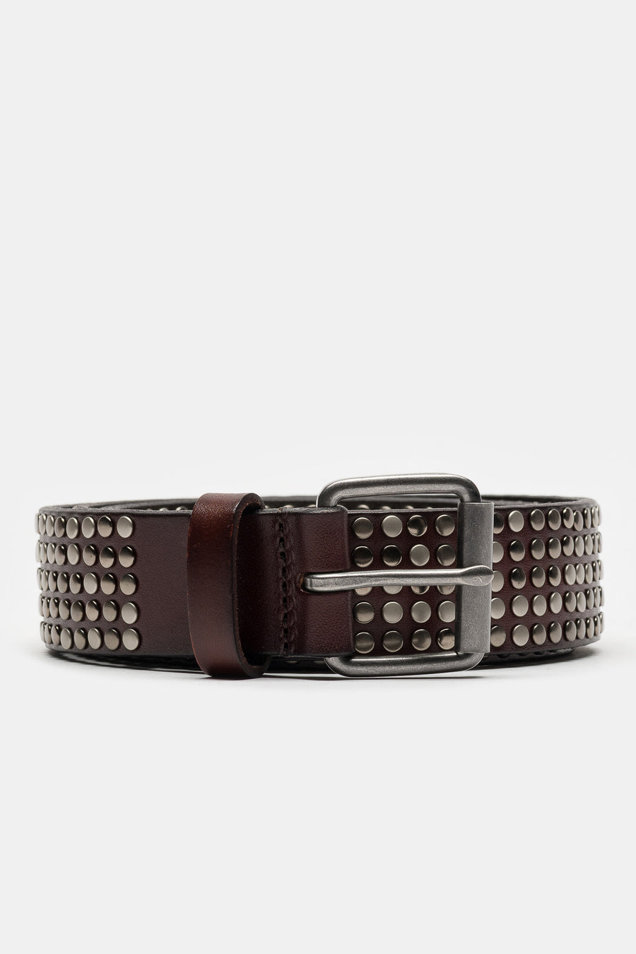 Basketcase Gallery Rust Fastener Belt in Brown - Notre