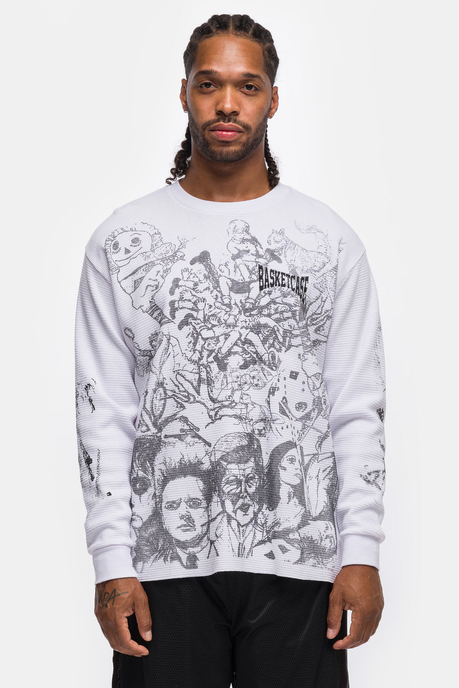 Scribble Thermal in White