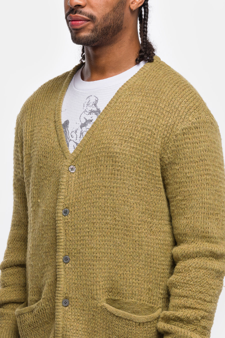 Wretch Cardigan in Green