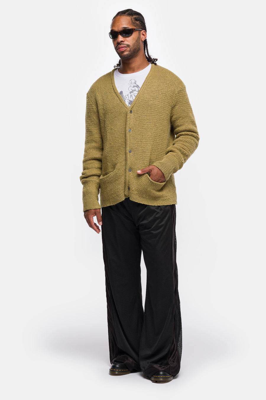 Wretch Cardigan in Green