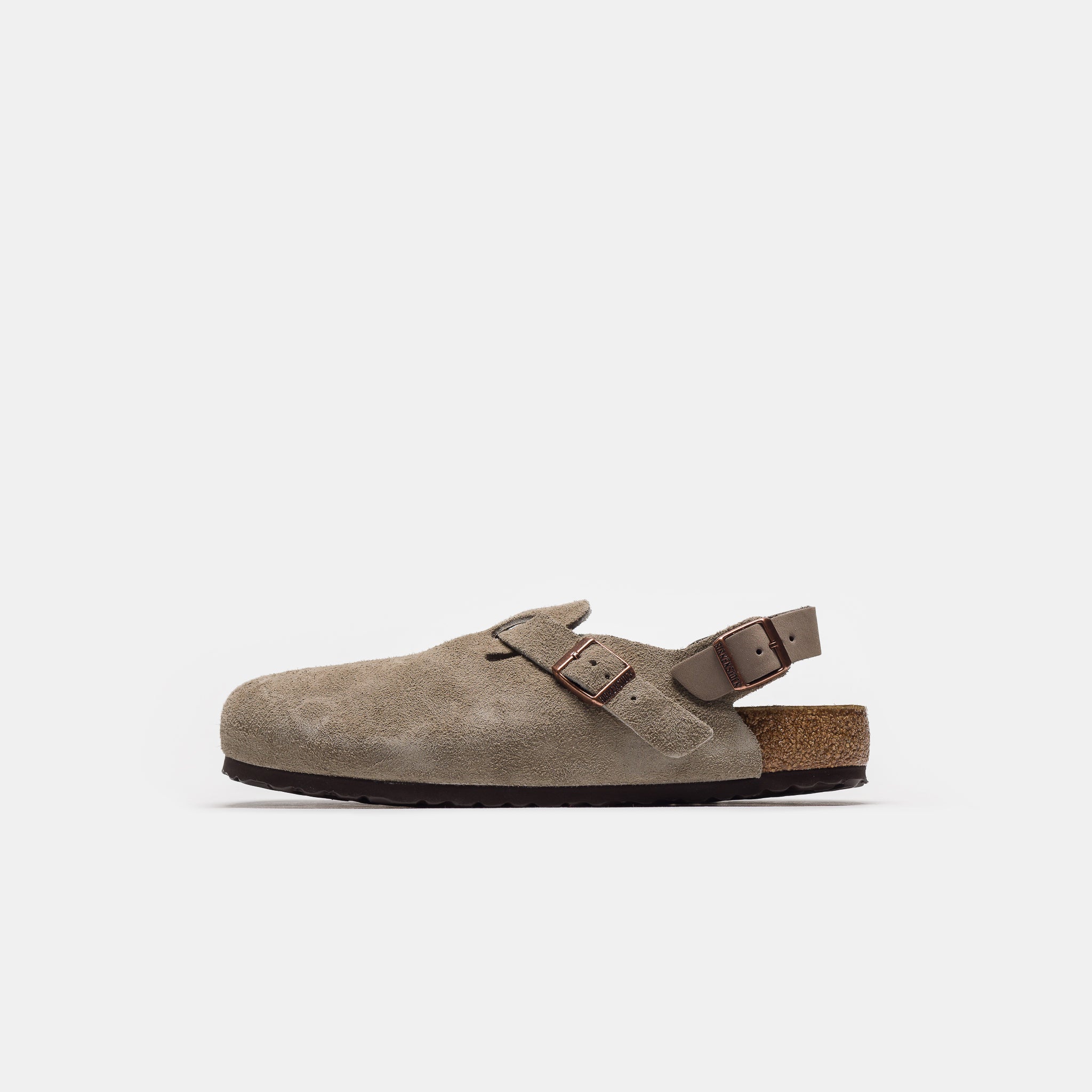 靴 BIRKENSTOCK Tokio Suede Tokio Suede Leather Black | BIRKENSTOCK