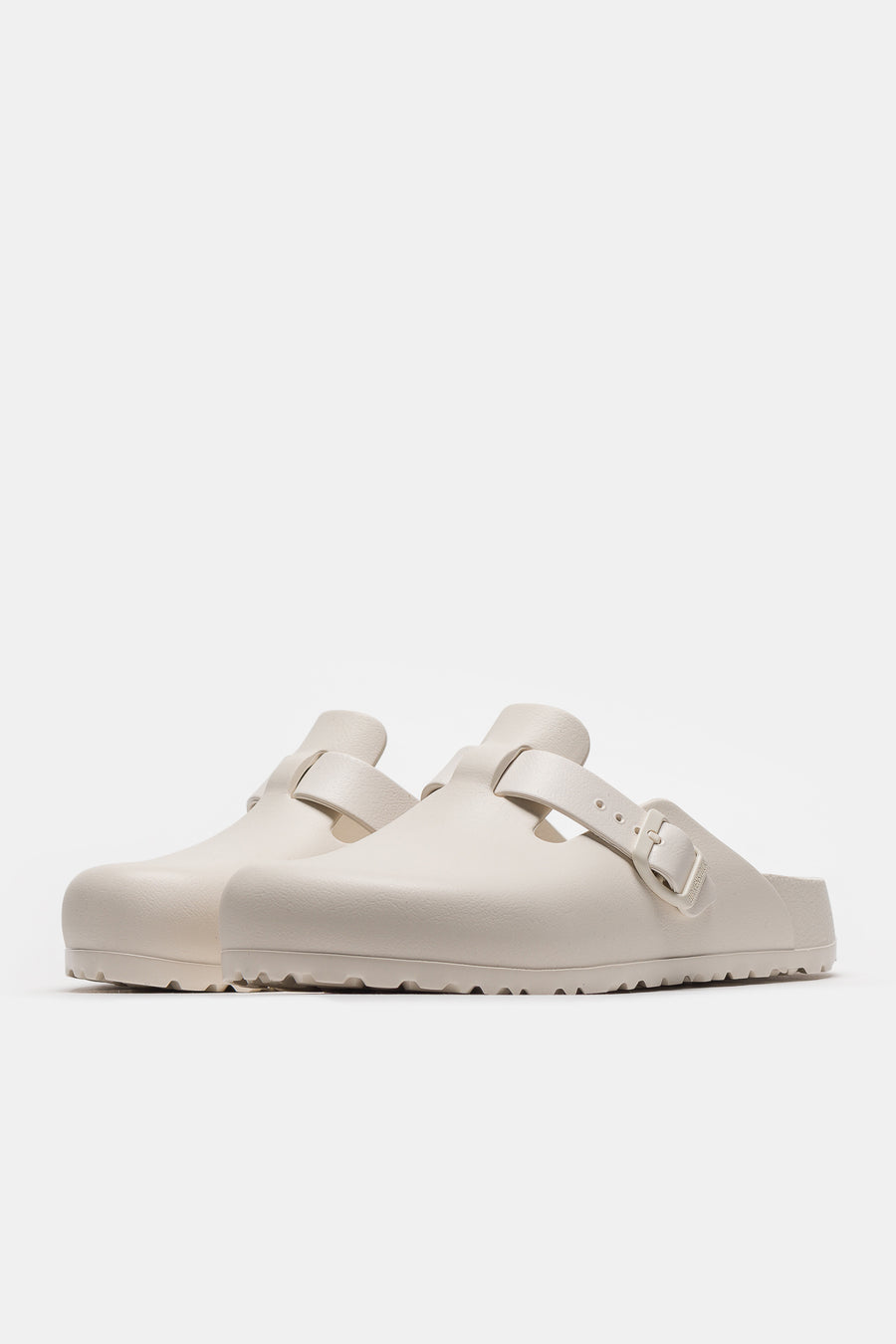 Birkenstock Womens Boston EVA Mule in Eggshell - Notre
