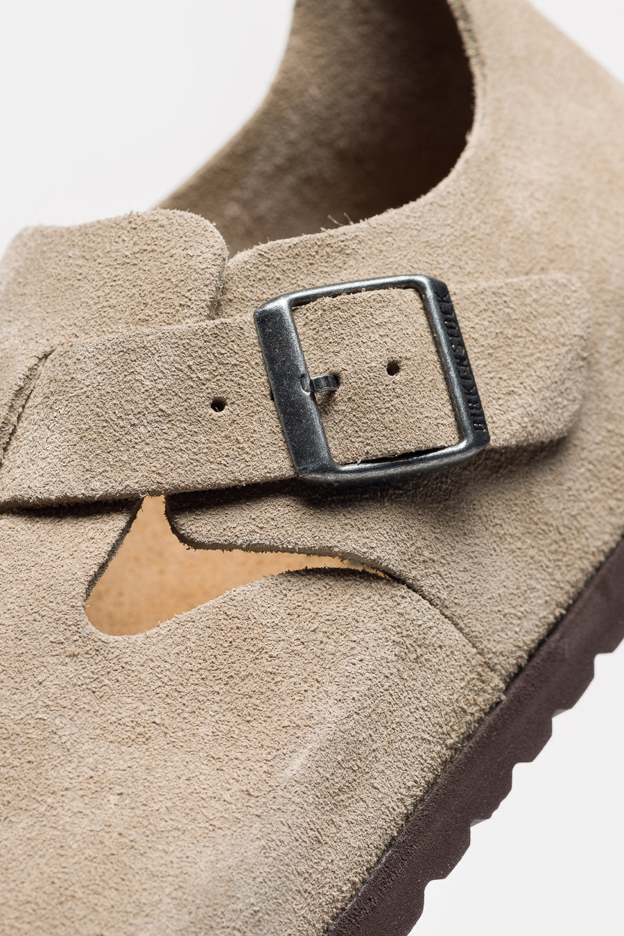 Birkenstock Womens London Sandal in Taupe - Notre