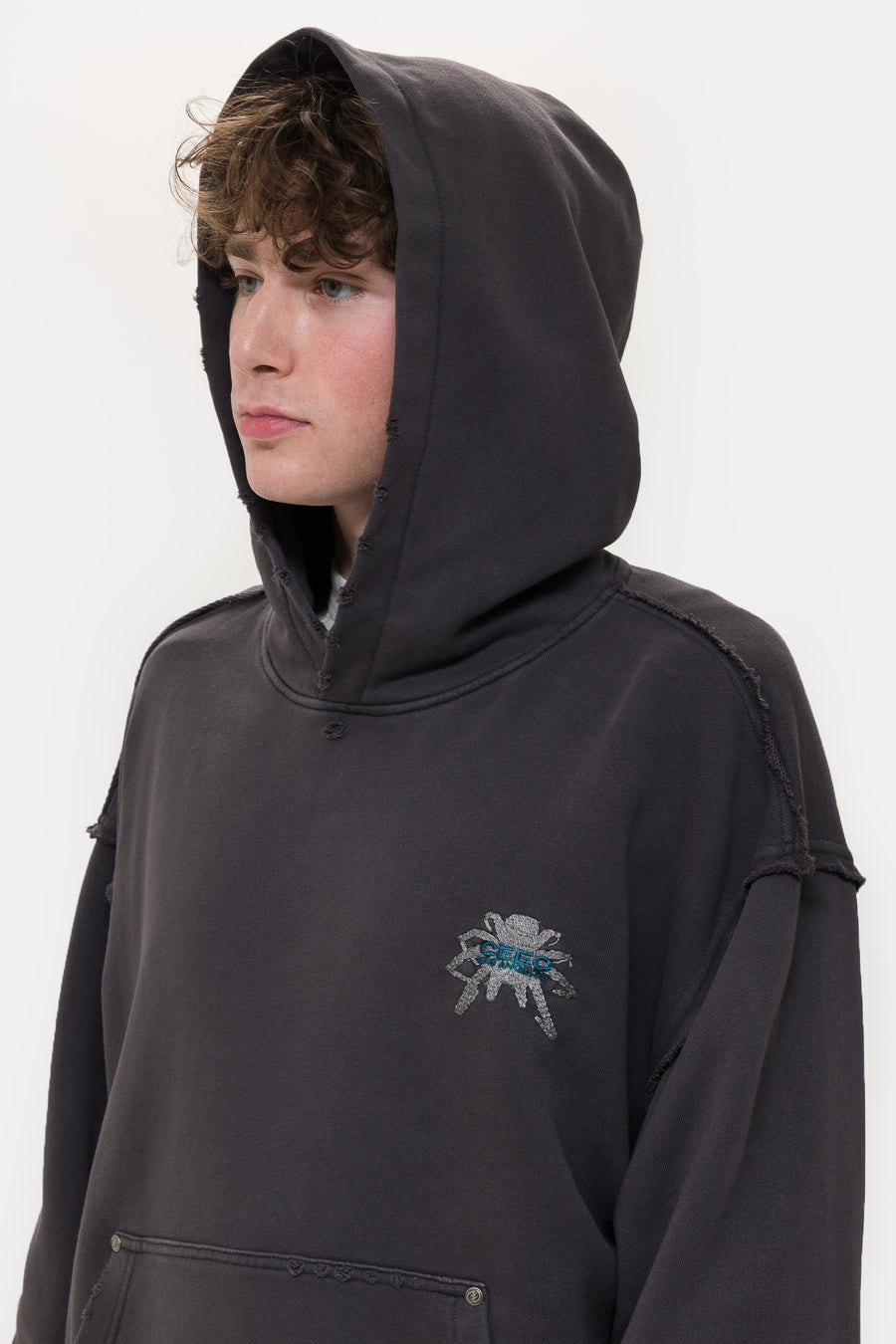 完売品 FEELS. HOODIE BLACK XL