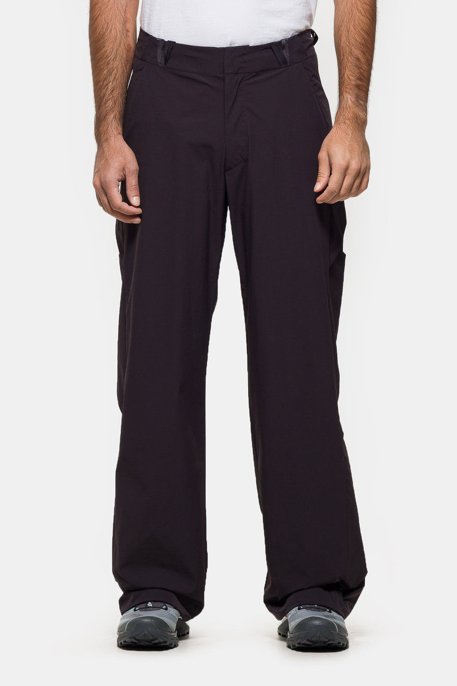 Braided Trouser in Black Bean
