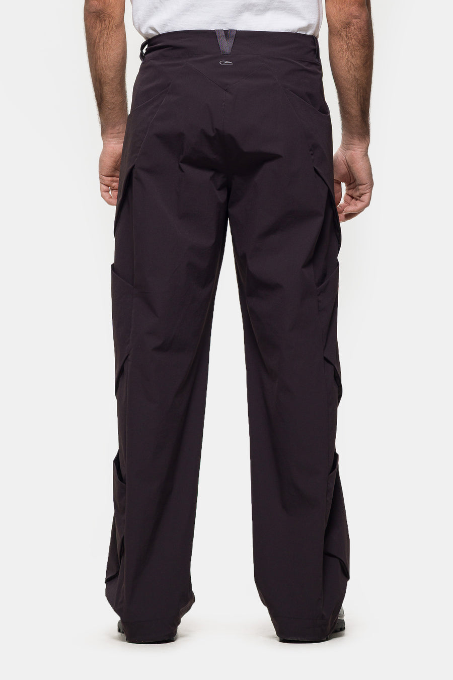 Braided Trouser in Black Bean