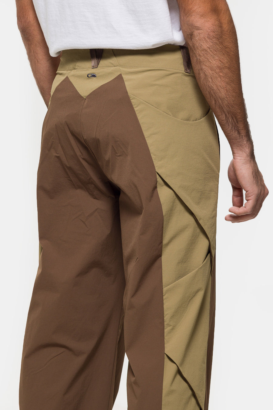 Braided Trouser in Desert/Olive