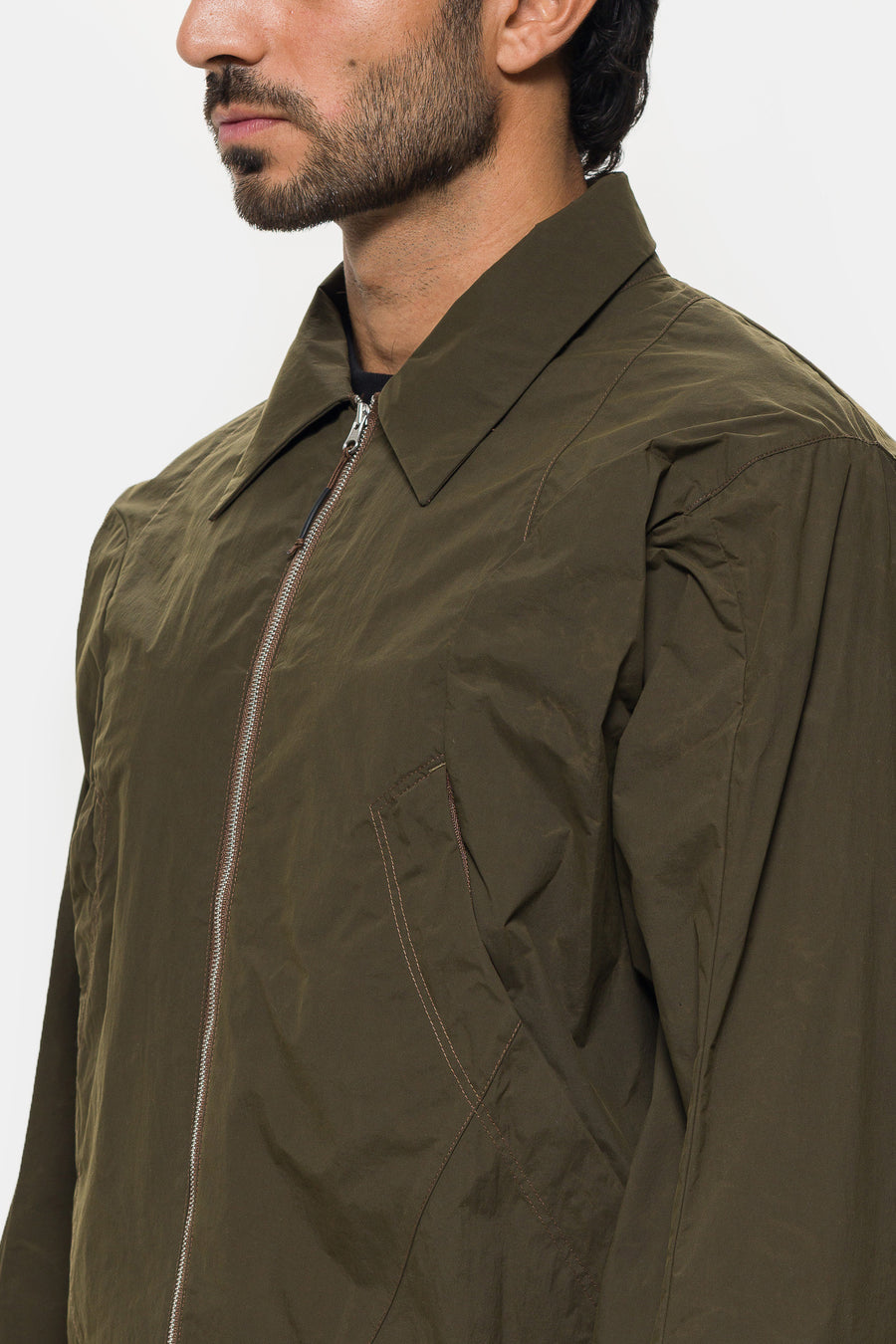 Gasket Blouson in Brush