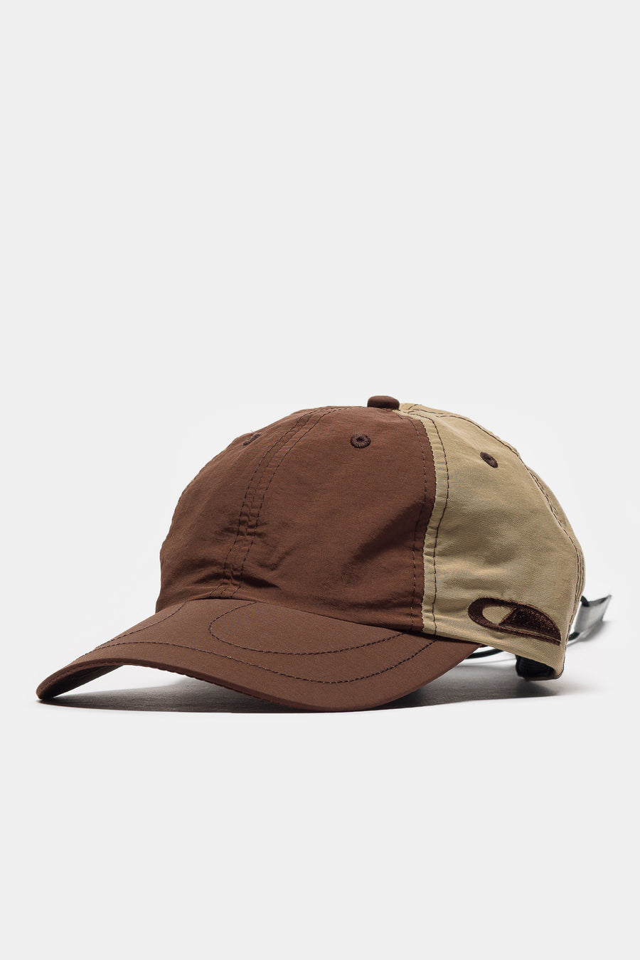 Horseshoe 6 Panel Nylon Hat in Wheat/Brown