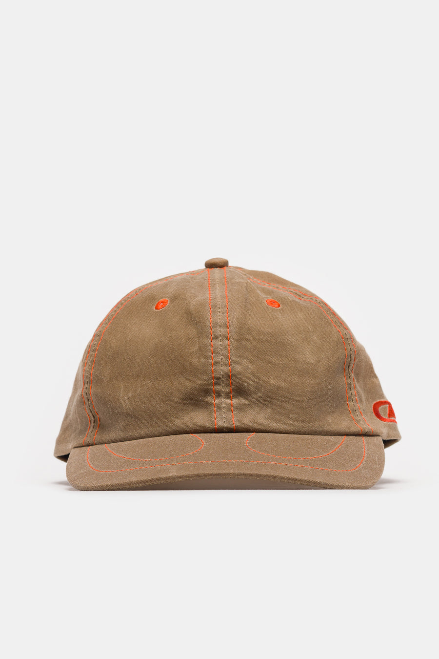 Colin Meredith Horseshoe 6 Panel Wax Canvas Hat in Tan/Torch - Notre