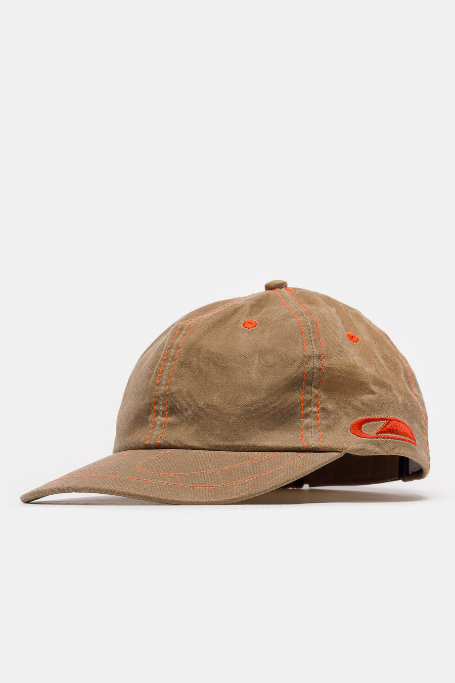 Colin Meredith Horseshoe 6 Panel Wax Canvas Hat in Tan/Torch - Notre