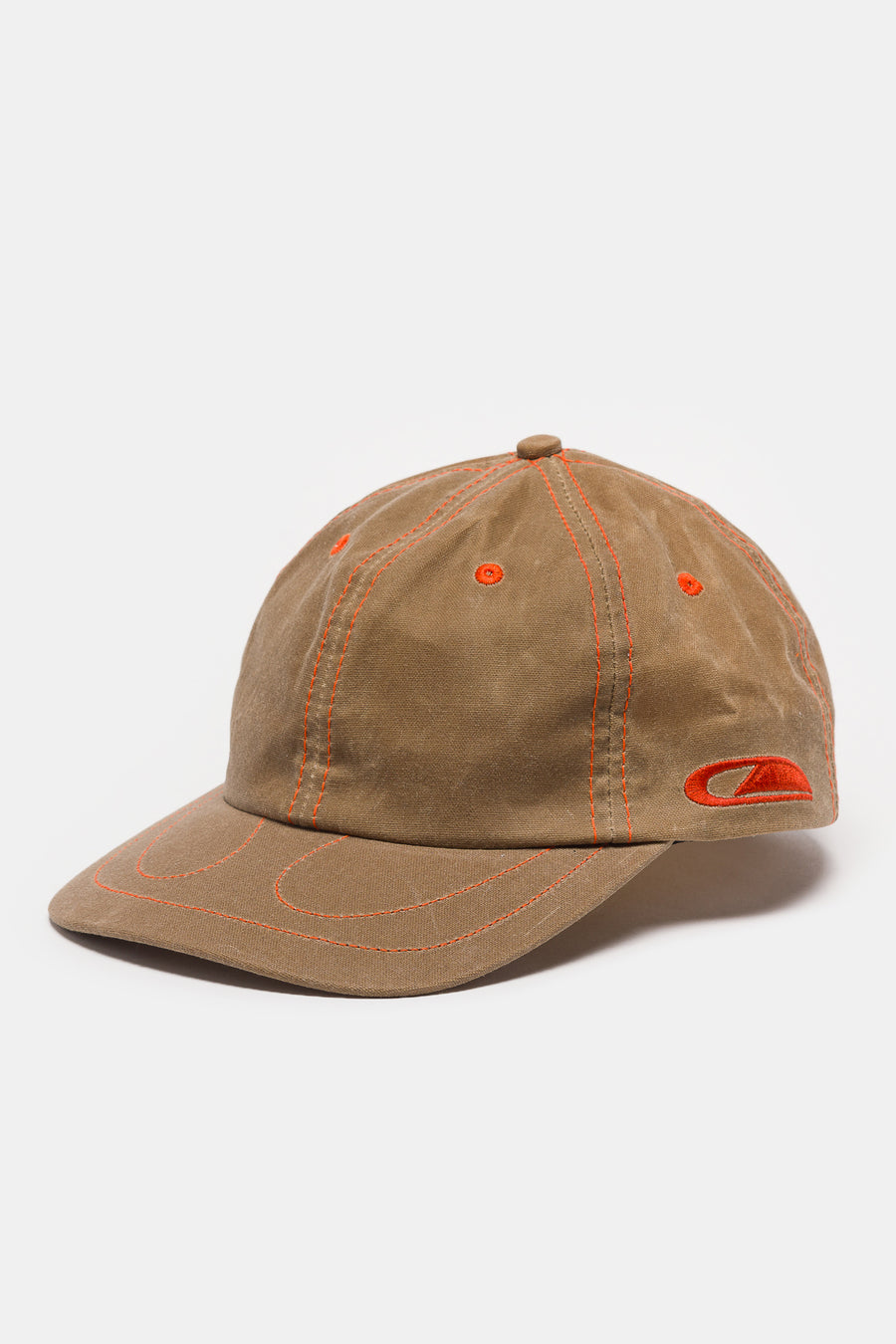 Colin Meredith Horseshoe 6 Panel Wax Canvas Hat in Tan/Torch - Notre
