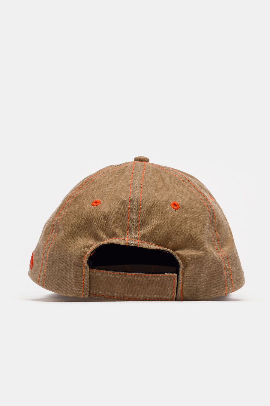 Colin Meredith Horseshoe 6 Panel Wax Canvas Hat in Tan/Torch - Notre
