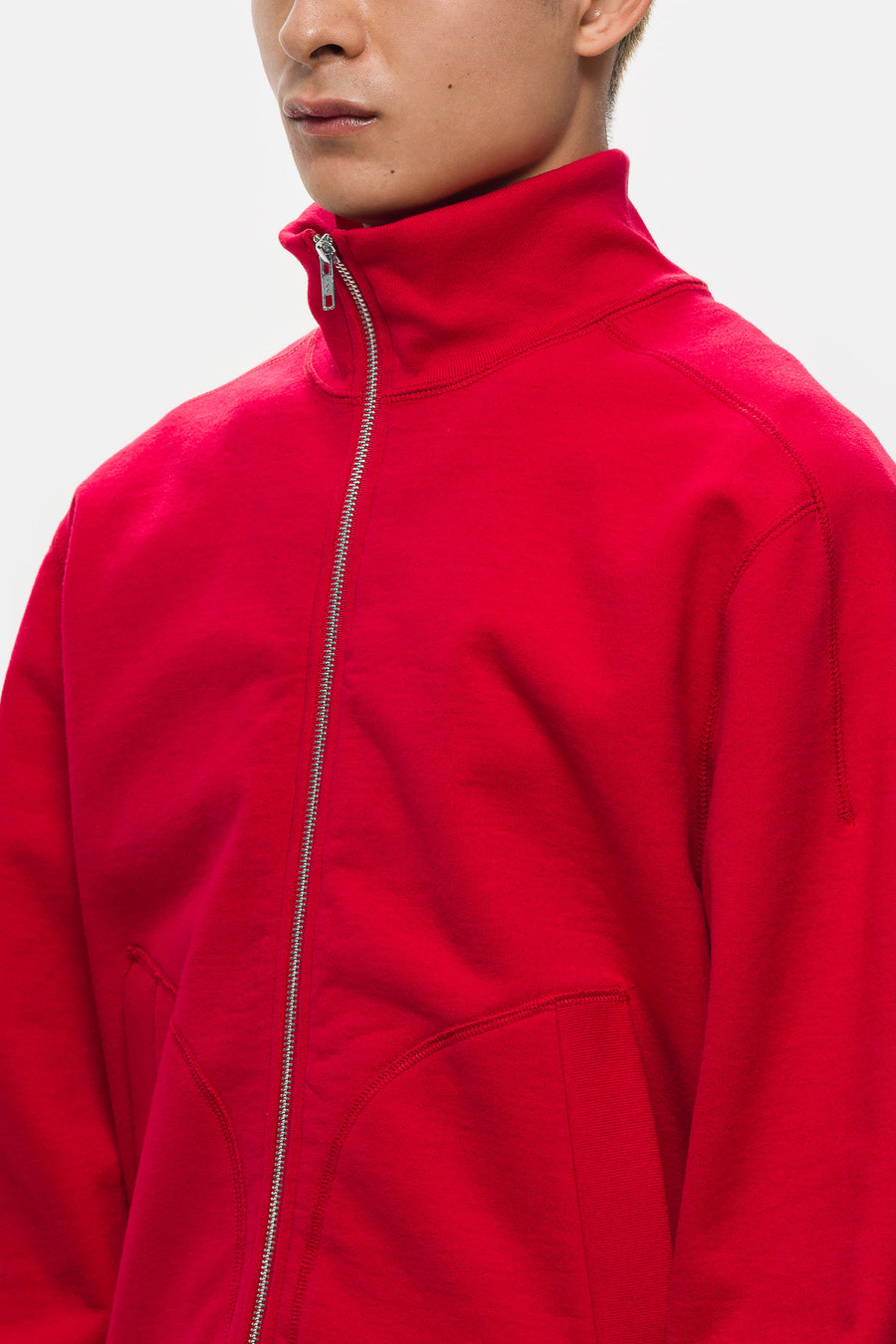 Knot Sweater in Rouge