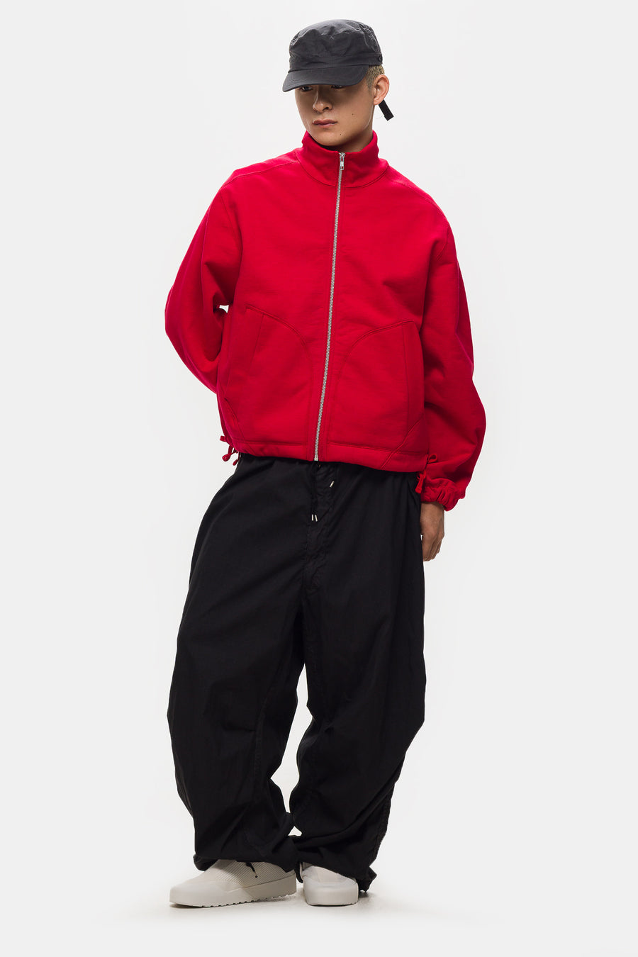 Knot Sweater in Rouge