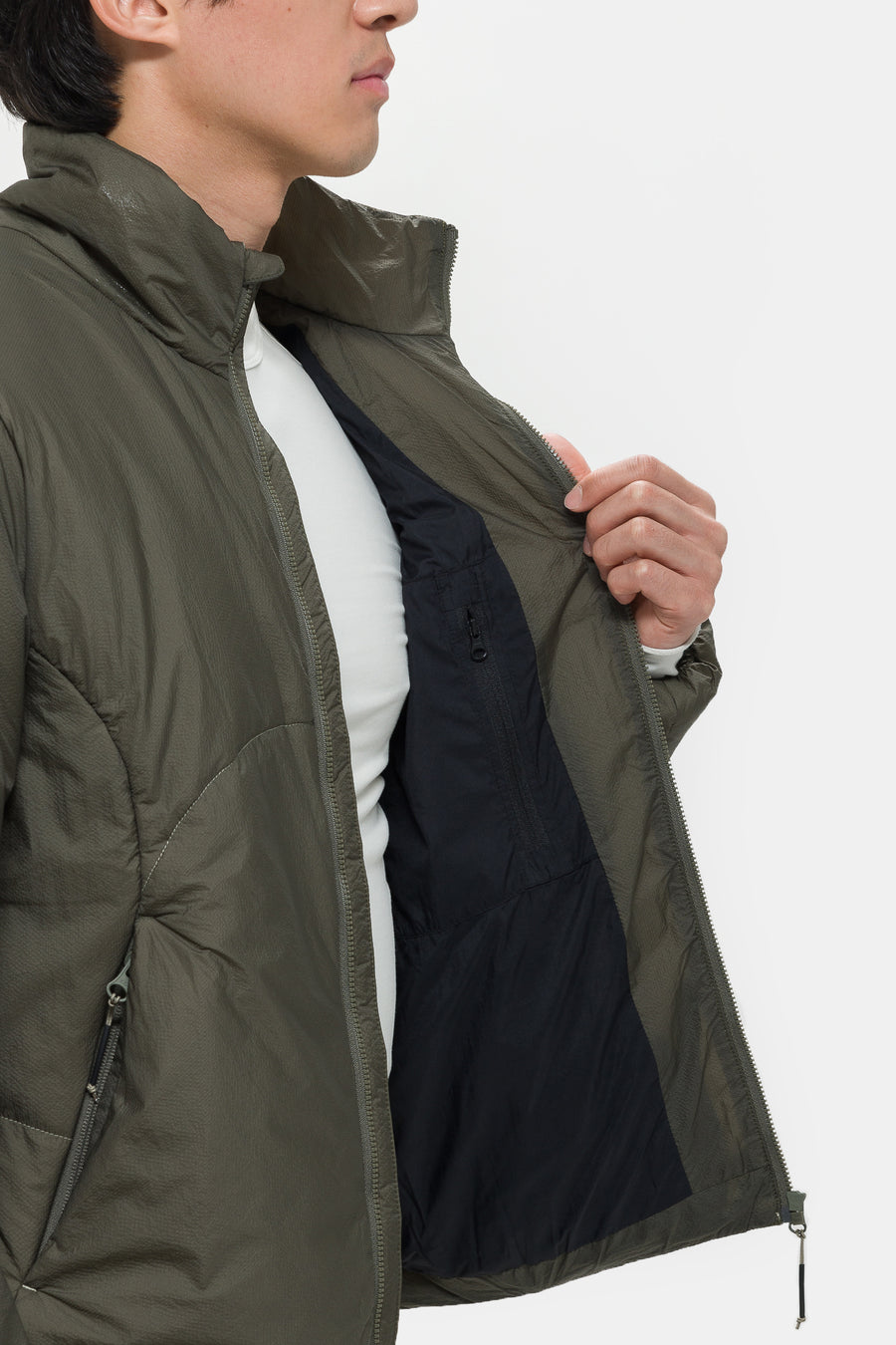 Colin Meredith Stirrup Insulated Jacket in Grape Leaf - Notre