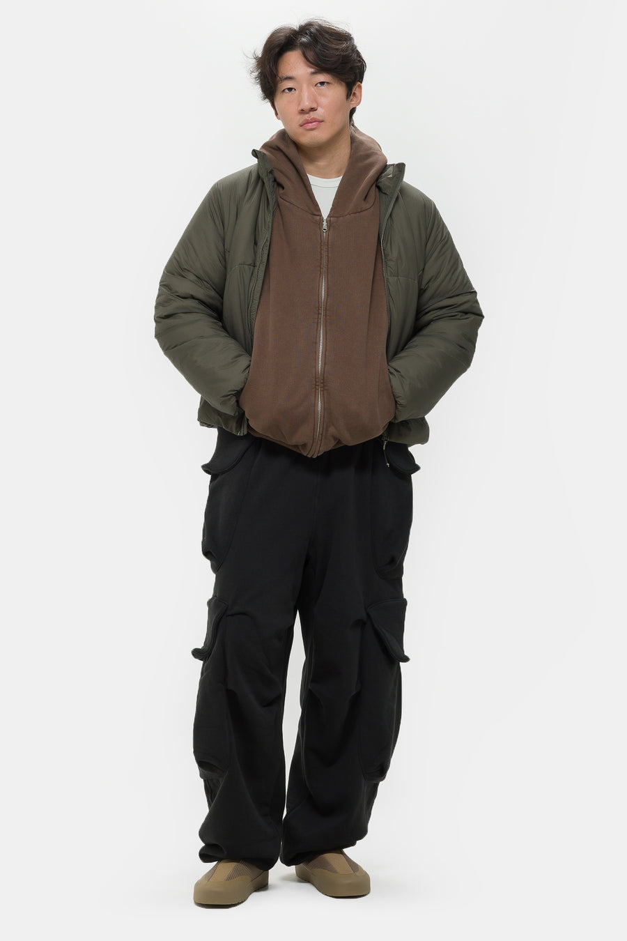 Colin Meredith Stirrup Insulated Jacket in Grape Leaf - Notre