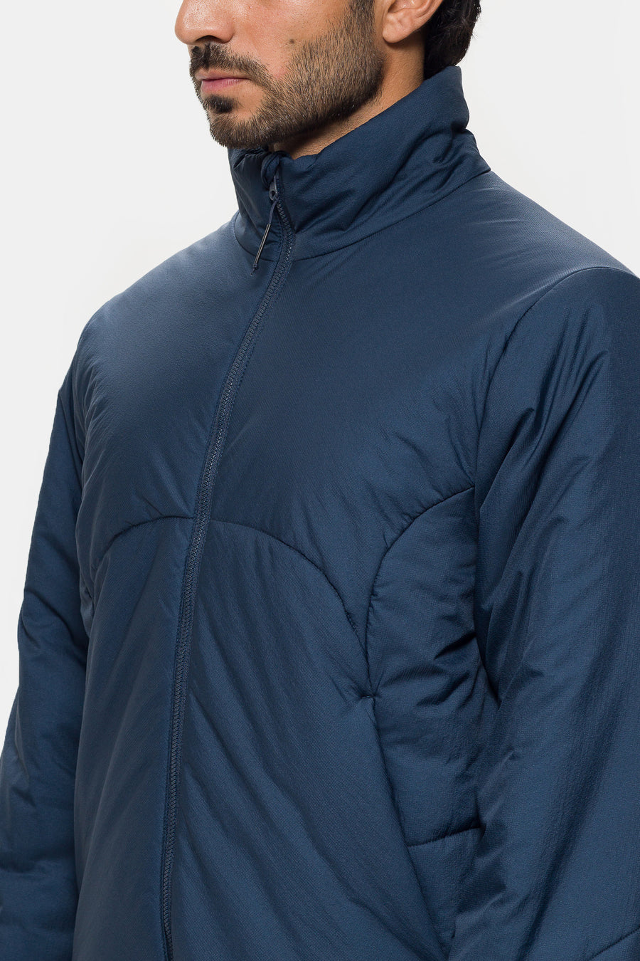 Stirrup Insulated Jacket in Slate Blue