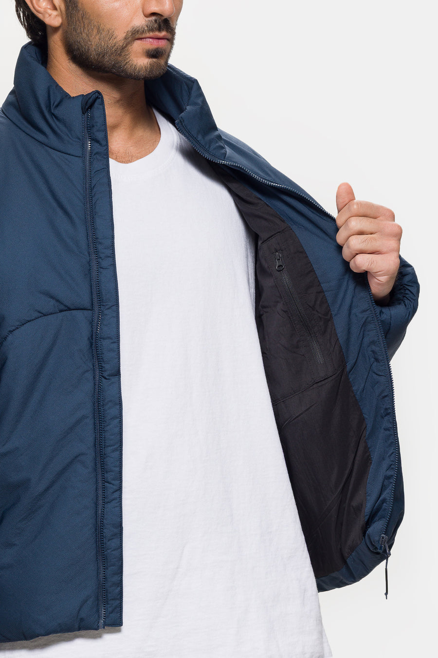 Stirrup Insulated Jacket in Slate Blue