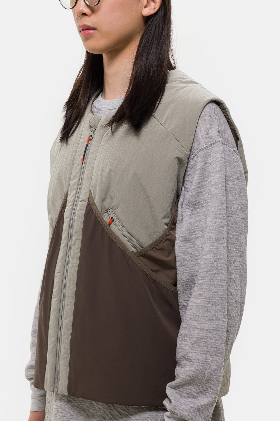 Colin Meredith Stirrup Insulated Vest in Canteen - Notre