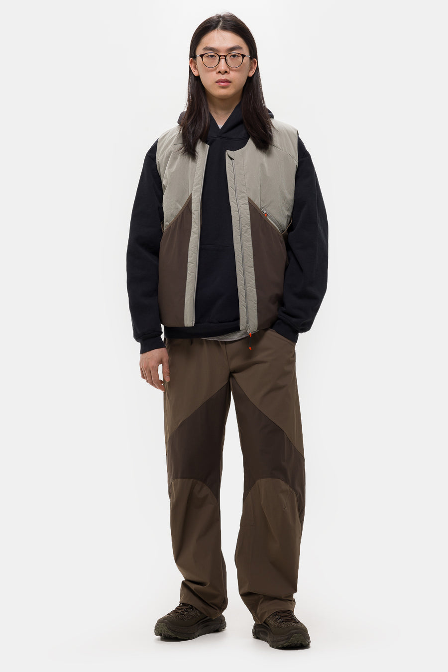 Colin Meredith Stirrup Insulated Vest in Canteen - Notre