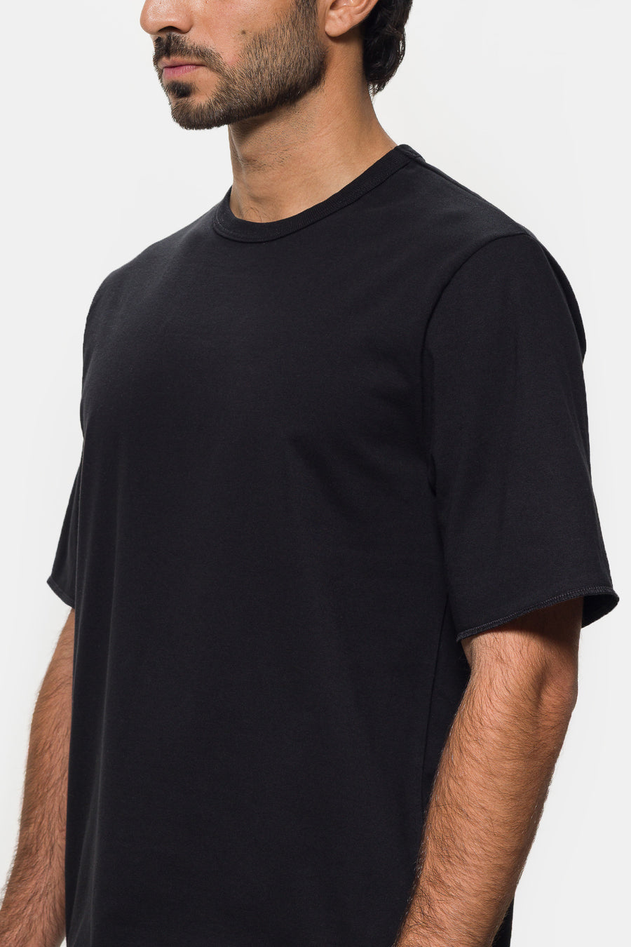 Top Heavy T-Shirt in Black