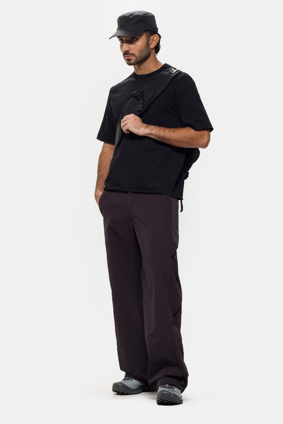 Top Heavy T-Shirt in Black