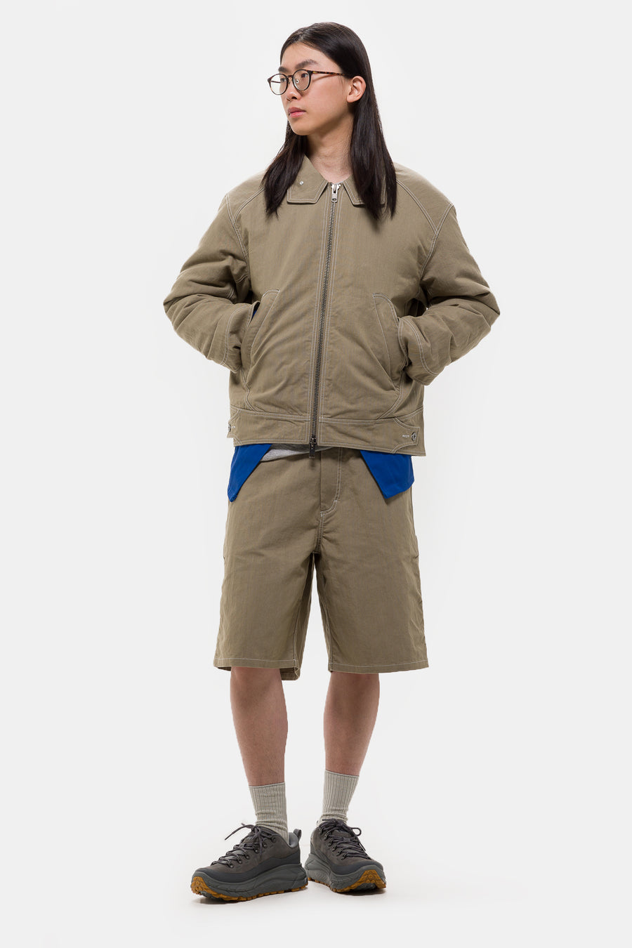 Colin Meredith Welder Shorts in Travertine - Notre