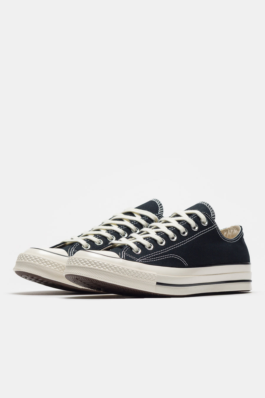 Chuck 70 Ox Sneaker in Black/Egret