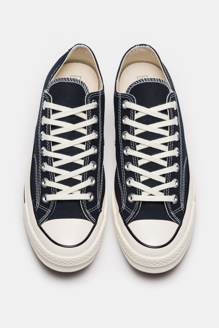 Chuck 70 Ox Sneaker in Black/Egret