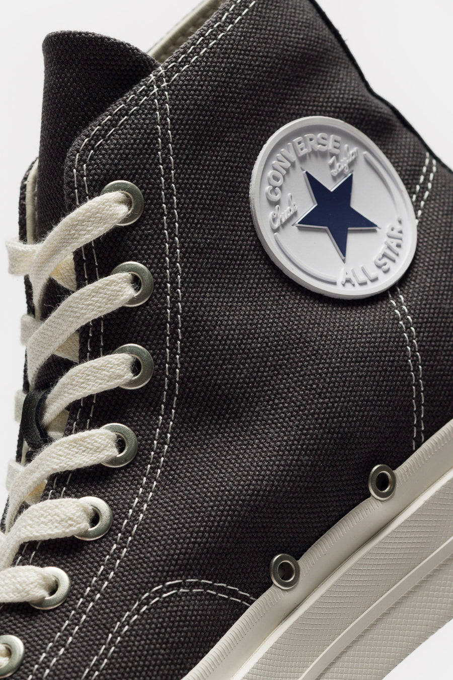 First String Chuck Taylor Hi Sneaker in Beluga/Black/Marshmallow