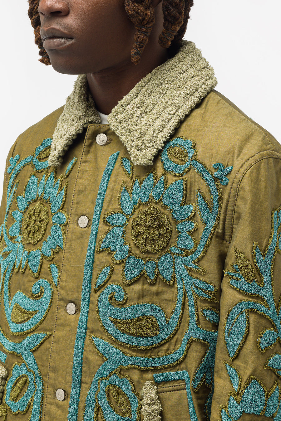 Craig Green - Men's Tapestry Jacket in Olive