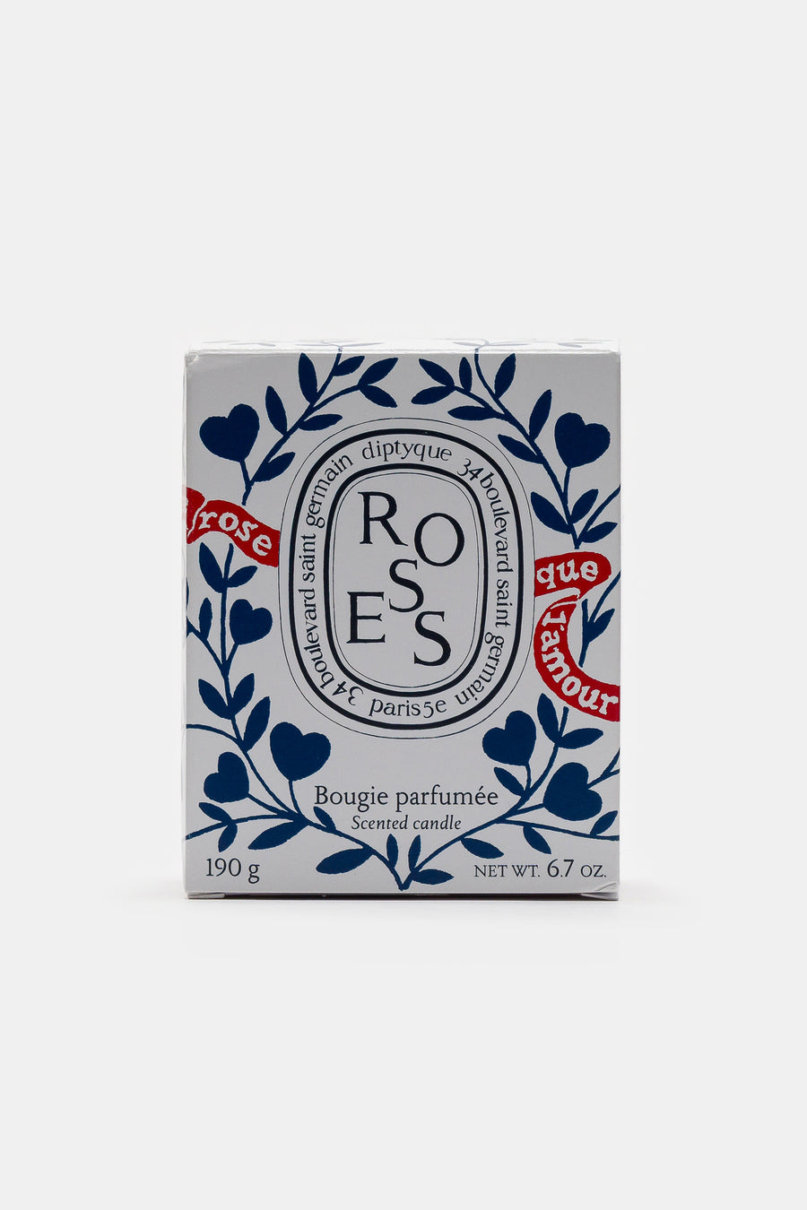 Valentines Edition Roses Candle 190g