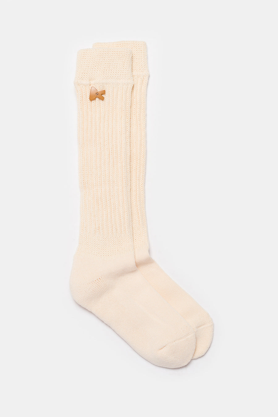 District Vision Japanese Cotton Sock in Cream - Notre