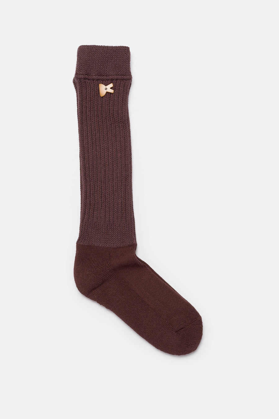 District Vision Japanese Cotton Sock in Umber - Notre