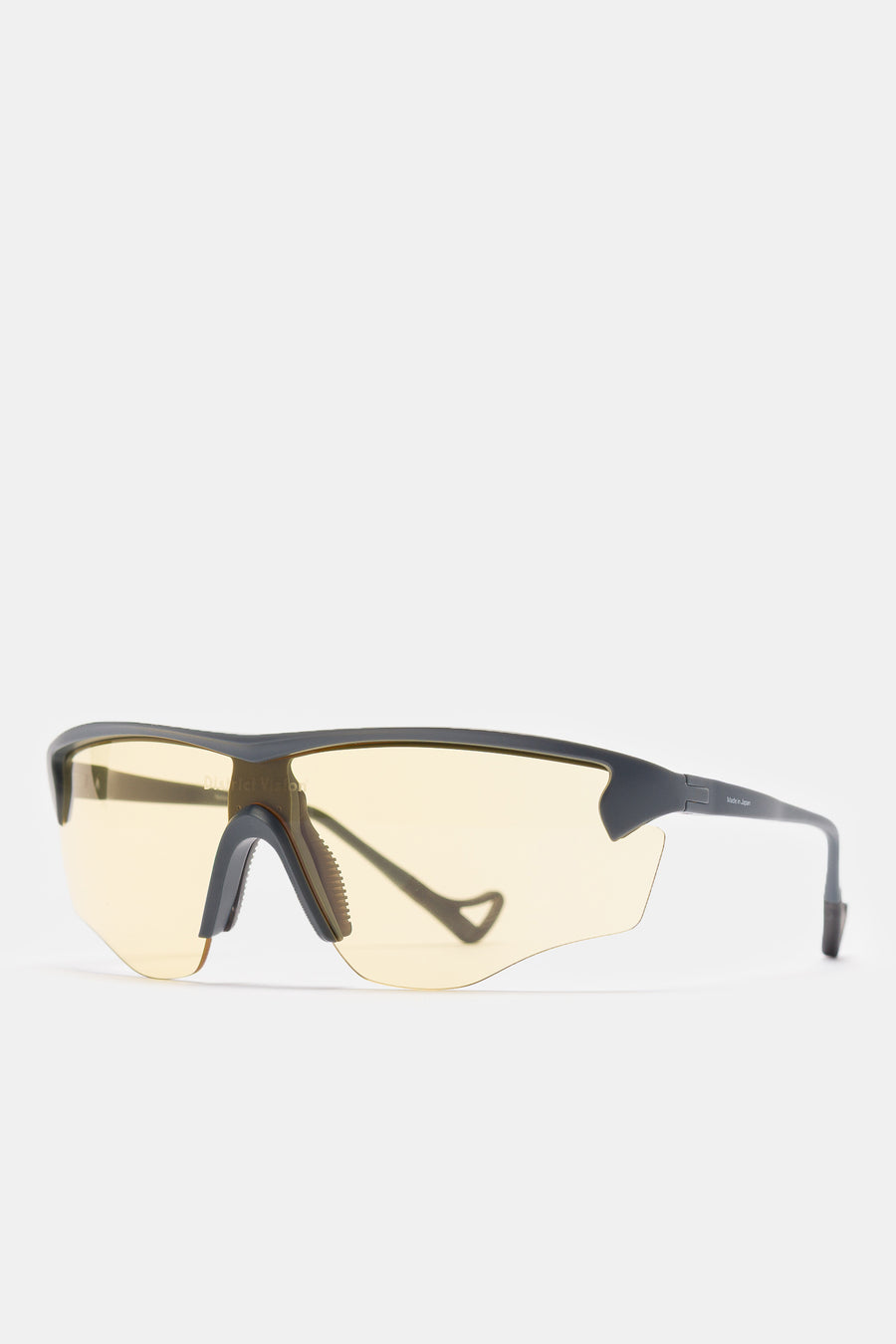 District Vision Junya Racer Sunglasses in Carbon/D+ Sports Yellow - Notre