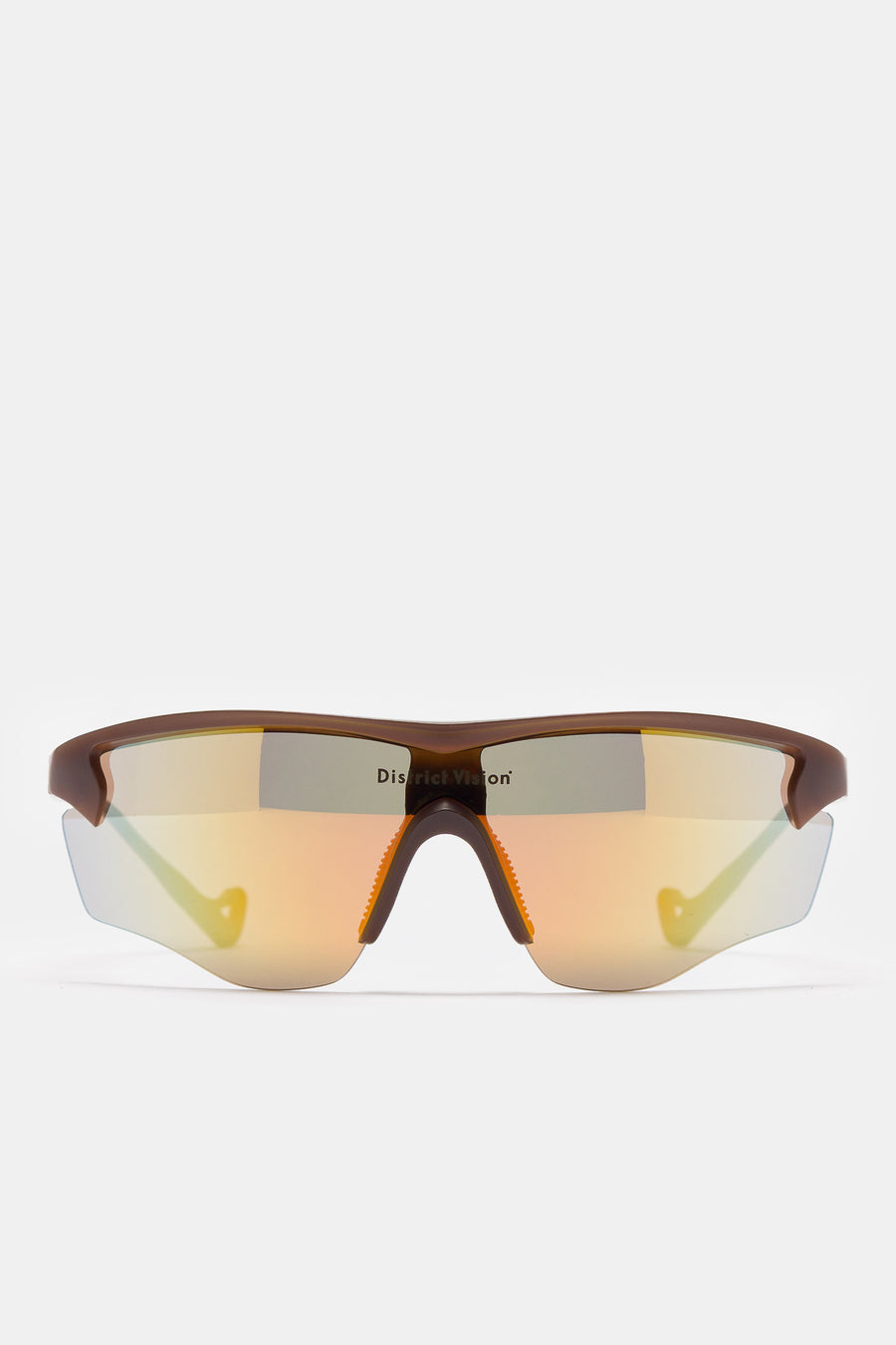 Junya Racer Sunglasses in Cedar/D+ Fire Mirror - District Vision