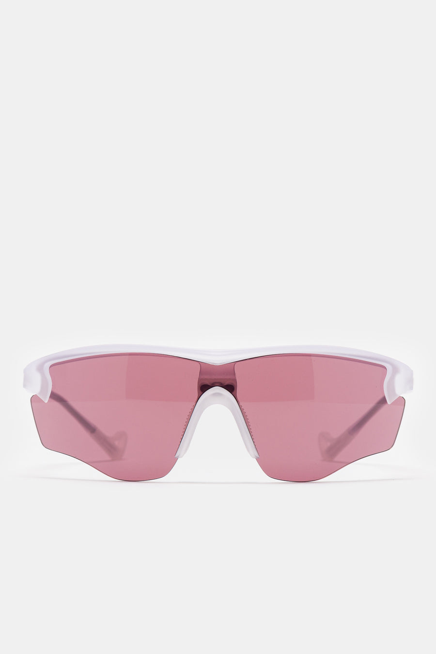 District Vision Junya Racer Sunglasses in Clear/D+ Black Rose - Notre