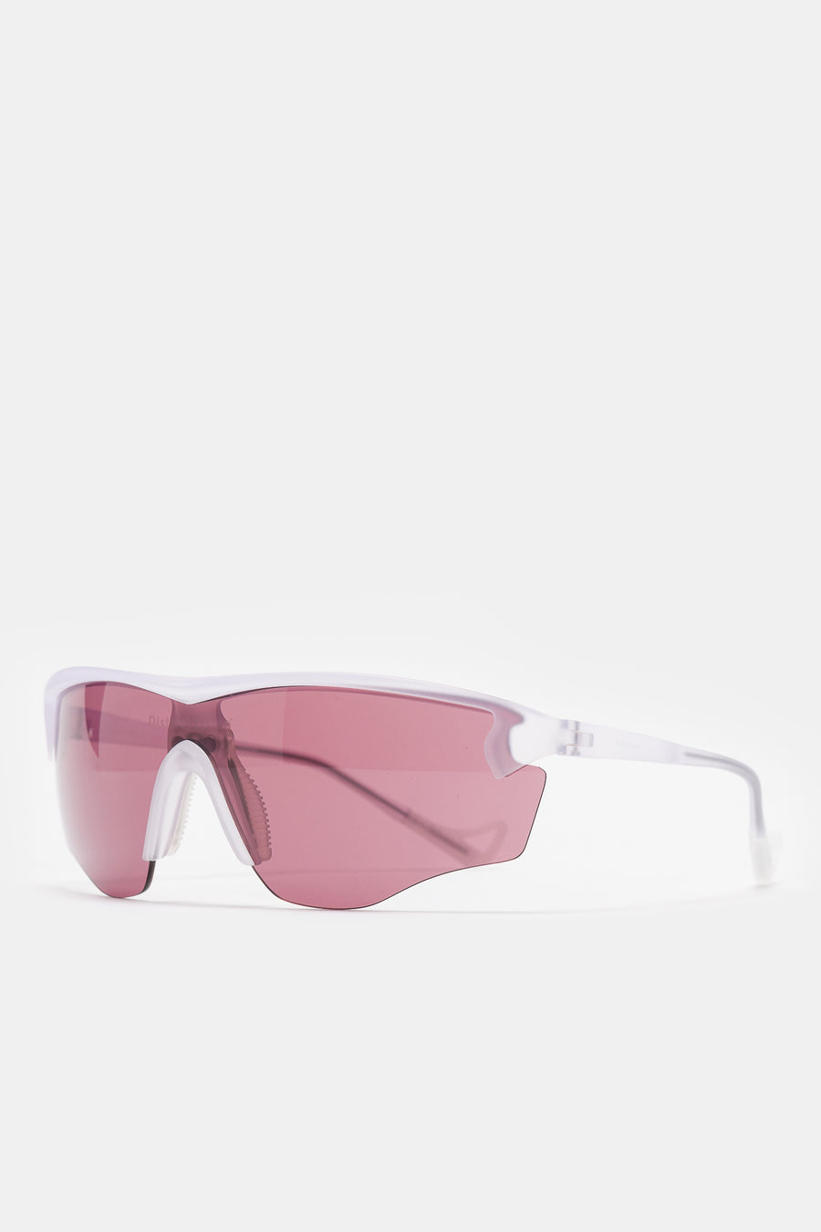 District Vision Junya Racer Sunglasses in Clear/D+ Black Rose - Notre