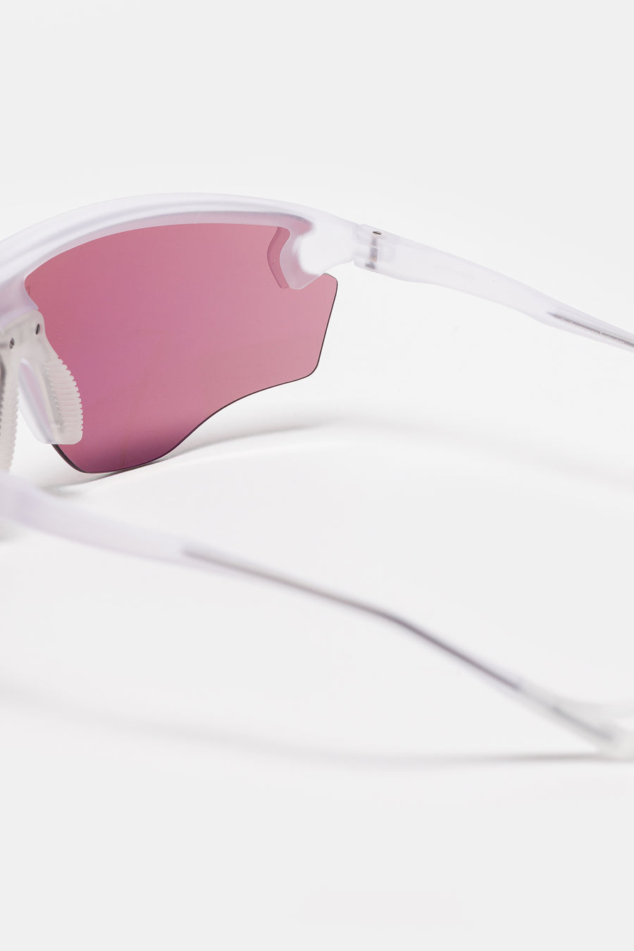 District Vision Junya Racer Sunglasses in Clear/D+ Black Rose - Notre