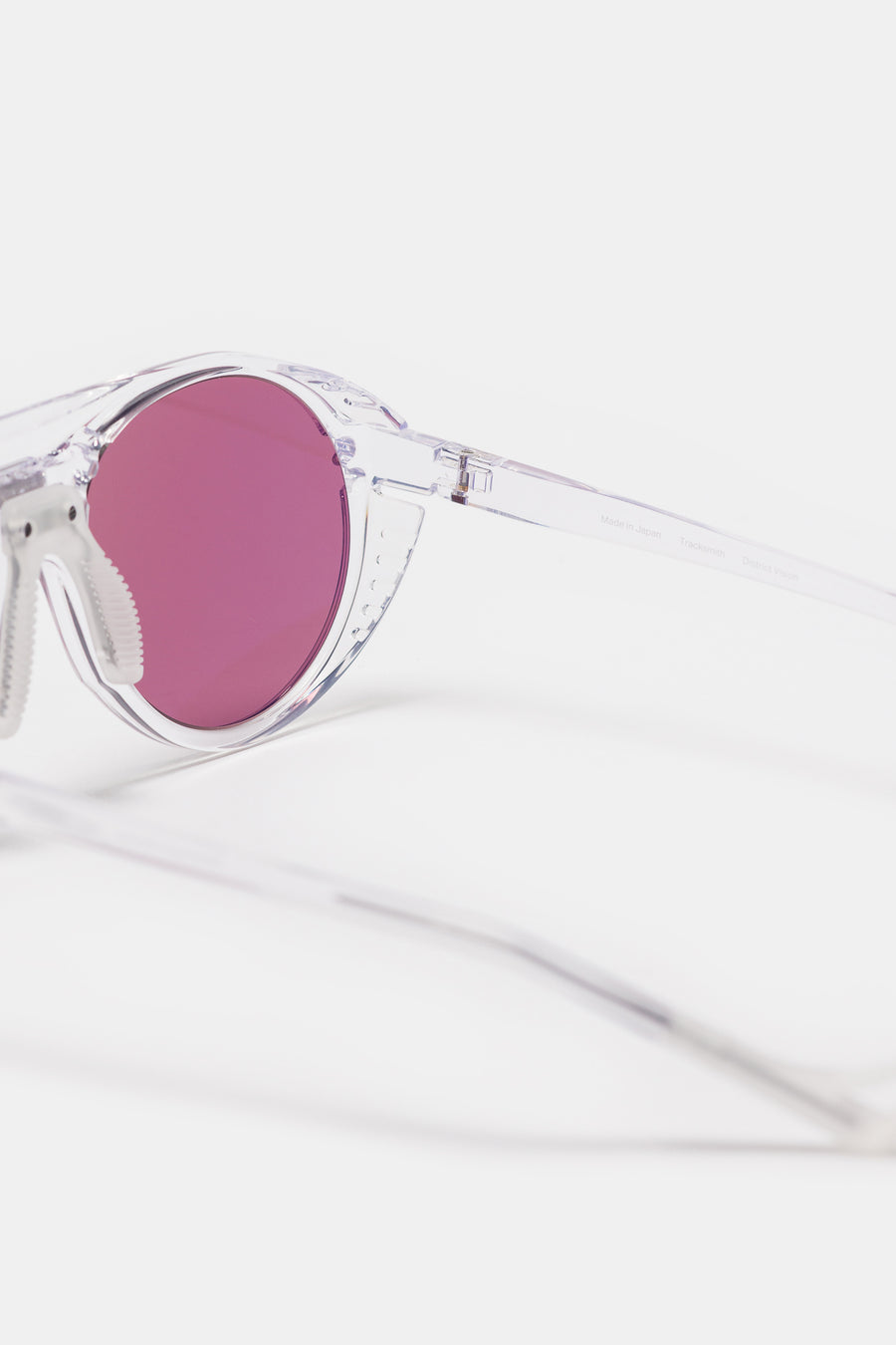 Kazu Tourer Sunglasses in Transparent/D+ Black Rose