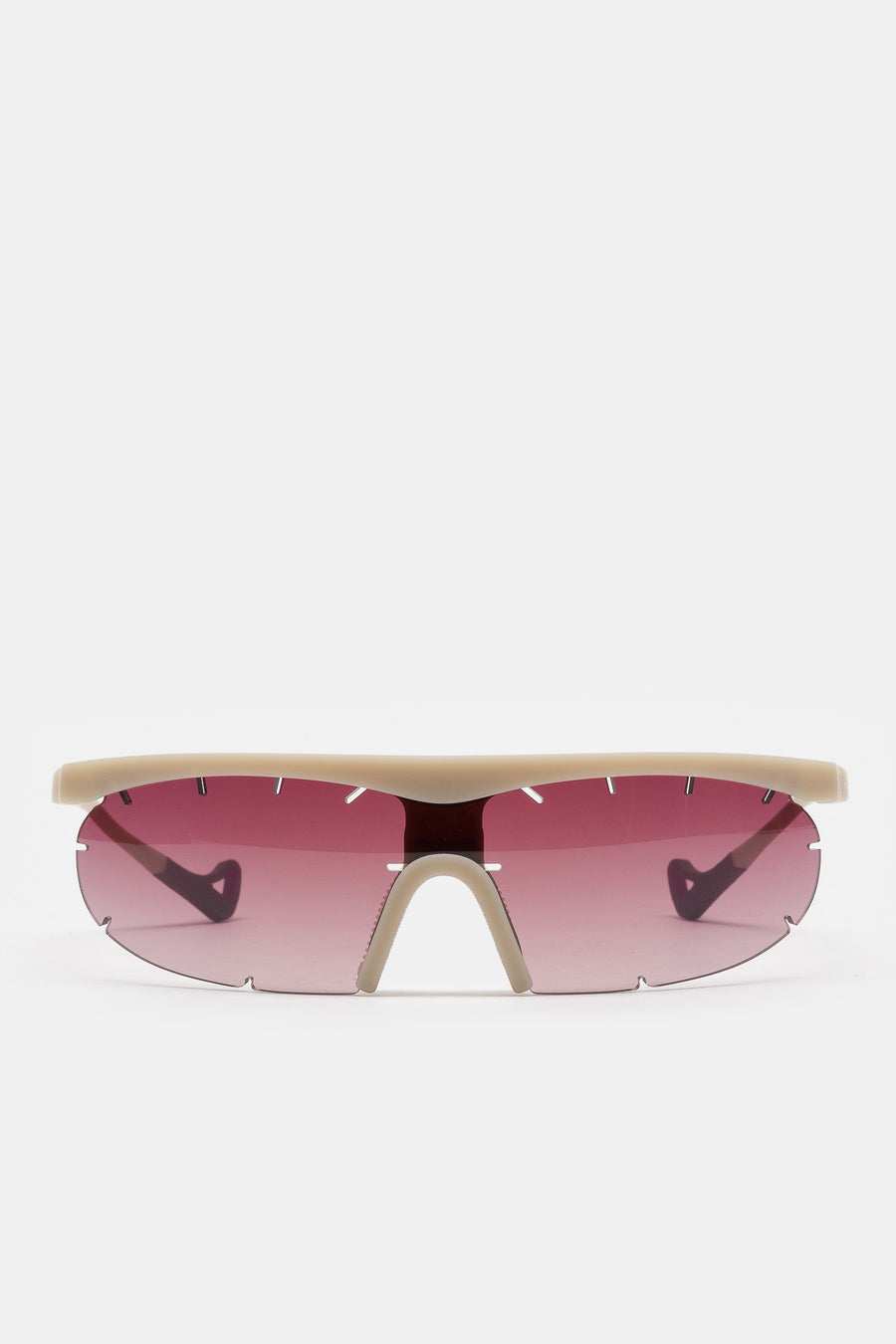 District Vision PAF Koharu Eclipse Sunglasses in Sand/D+ Black Rose Gradient - Notre